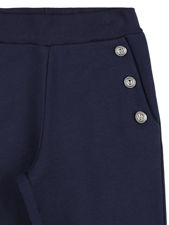 Luisaviaroma Pantaloni In Felpa Di Cotone Con Bottoni