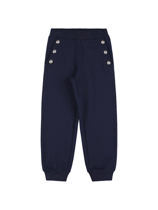 Luisaviaroma Pantaloni in felpa di cotone con bottoni