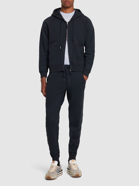 Luisaviaroma Pantaloni In Felpa Tinta In Capo Effetto Vintage