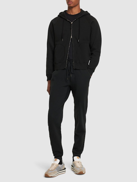 Luisaviaroma Pantaloni In Felpa Tinta In Capo Effetto Vintage