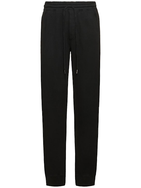 Luisaviaroma Pantaloni in felpa tinta in capo effetto vintage
