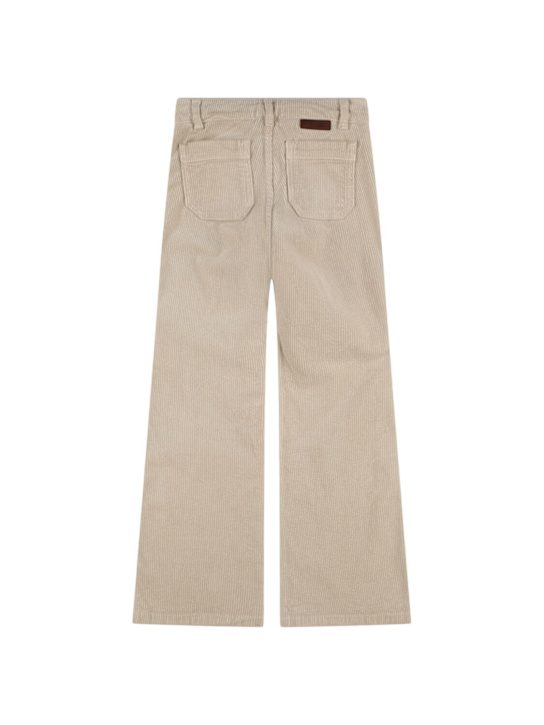 Luisaviaroma Pantaloni In Gabardina Di Cotone Stretch