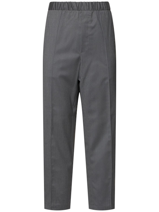 Luisaviaroma Pantaloni in misto lana tropical con pinces