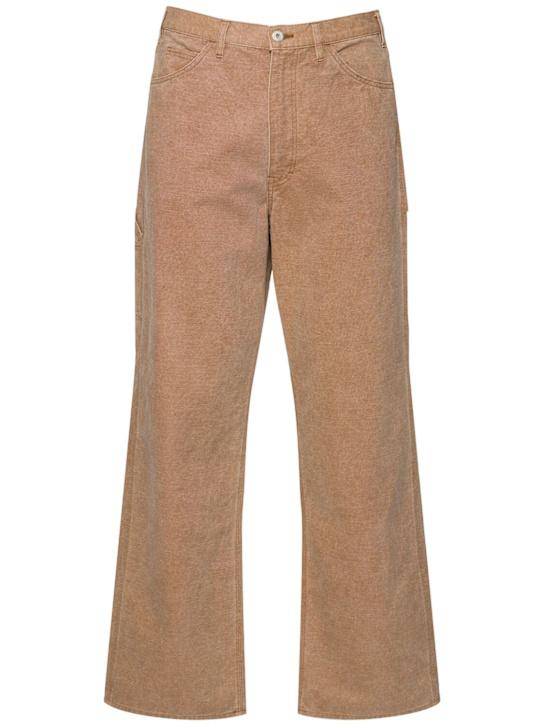 Luisaviaroma Pantaloni in tela di cotone organico washed