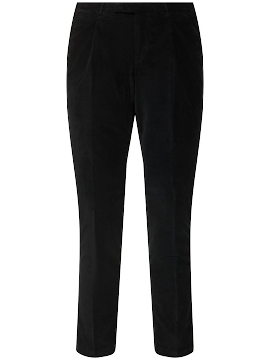 Luisaviaroma Pantaloni Master in misto raso di cotone stretch