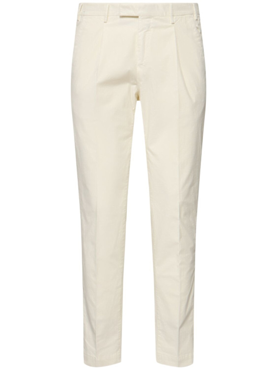 Luisaviaroma Pantaloni Master in misto raso di cotone stretch