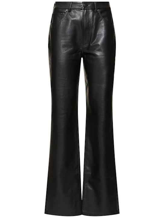 Luisaviaroma Pantaloni Roy in pelle e materiale sintetico