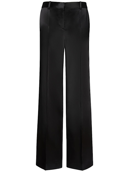 Luisaviaroma Pantaloni svasati vita media Encore in raso