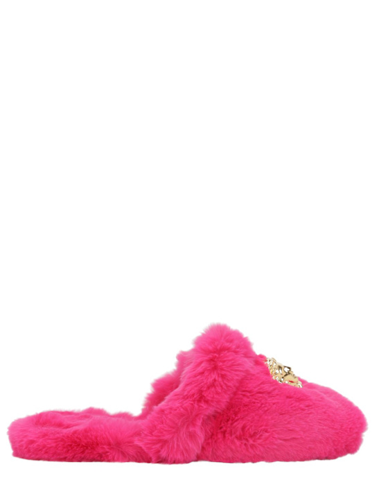 Luisaviaroma Pantofole Medusa In Pelliccia Sintetica