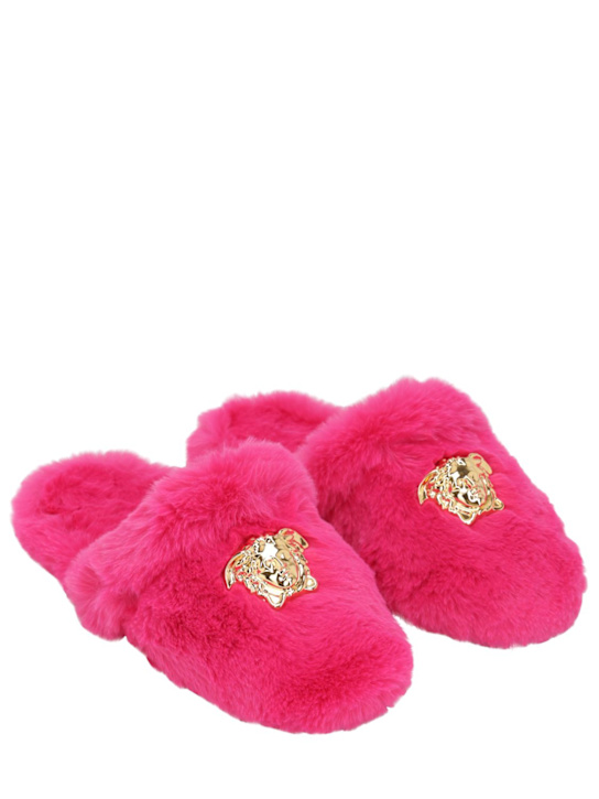 Luisaviaroma Pantofole Medusa in pelliccia sintetica