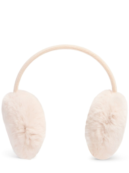 Luisaviaroma Paraorecchie in lana e cashmere / pelliccia