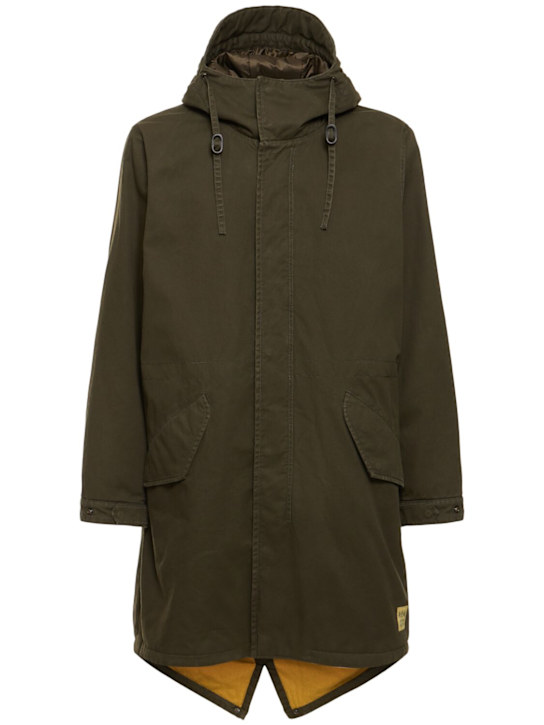 Luisaviaroma Parka Aspesi Archive Japanese in gabardina