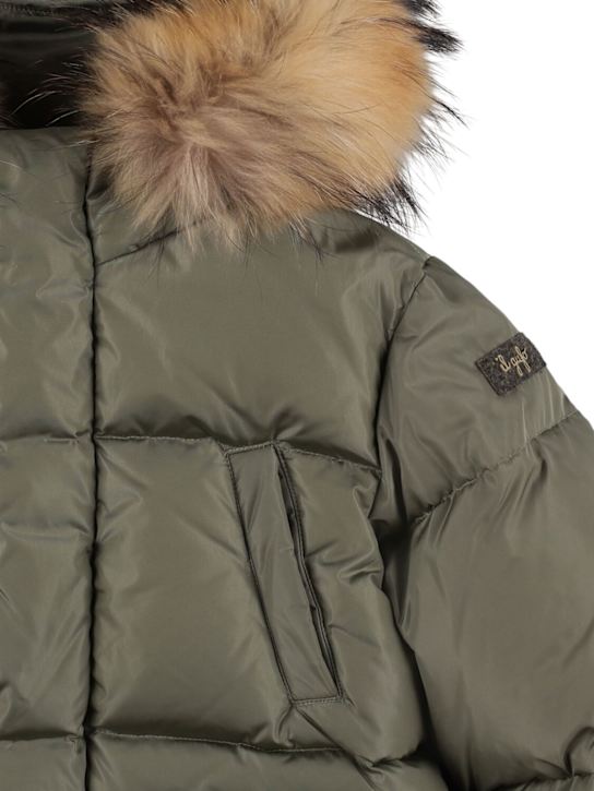 Luisaviaroma Parka Imbottito In Nylon Con Cappuccio