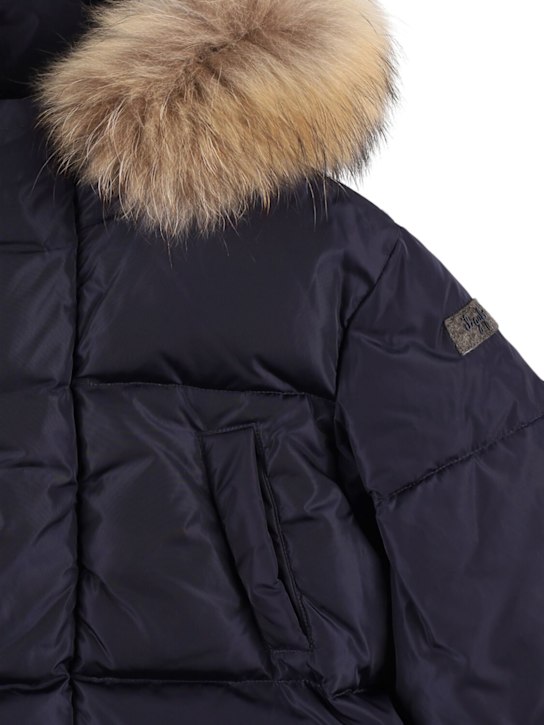 Luisaviaroma Parka Imbottito In Nylon Con Cappuccio