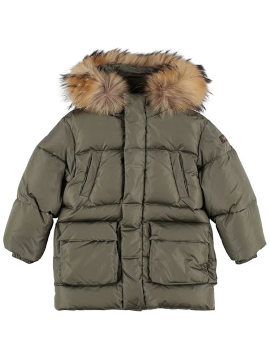Luisaviaroma Parka imbottito in nylon con cappuccio