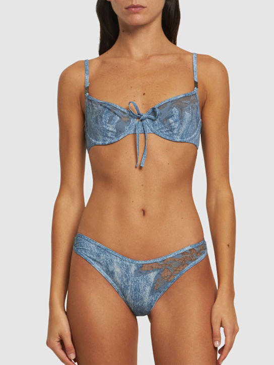 Luisaviaroma Perizoma In Pizzo Diesel X Fenty Sauvage