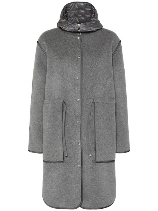 Luisaviaroma Piumino Bonrepos in misto lana vergine