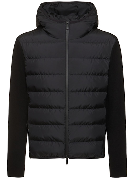 Luisaviaroma Piumino cardigan in maglia di misto lana