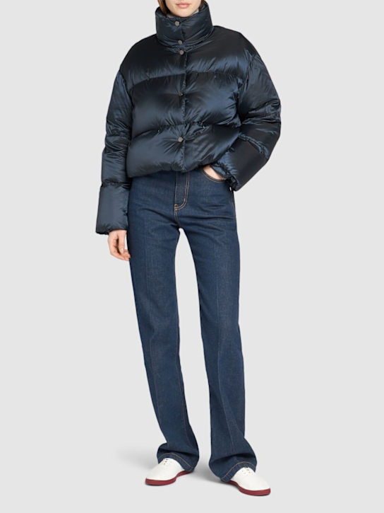 Luisaviaroma Piumino Corto Tredi In Nylon Impermeabile