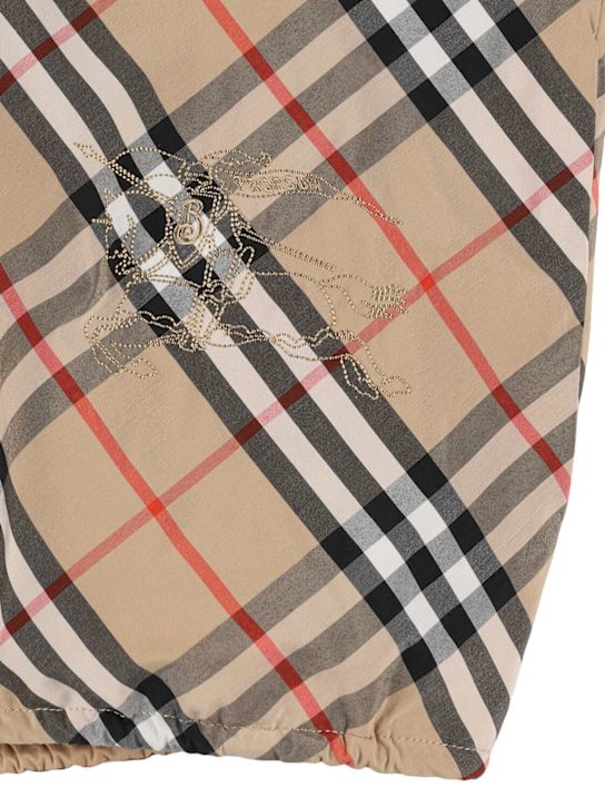 Luisaviaroma Piumino In Cotone E Nylon Con Cappuccio