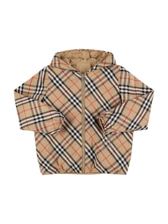Luisaviaroma Piumino in cotone e nylon con cappuccio