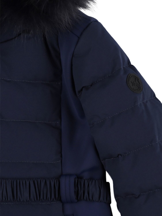 Luisaviaroma Piumino In Poly Con Cappuccio E Cintura
