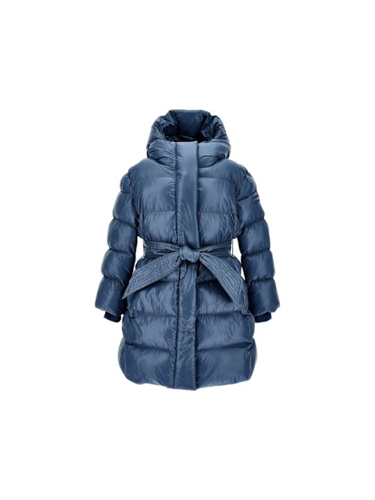 Luisaviaroma Piumino in poly con cappuccio e cintura