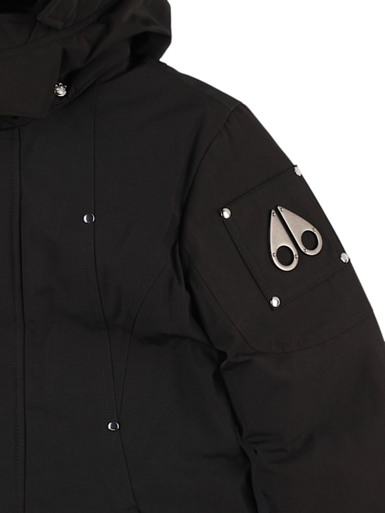 Luisaviaroma Piumino Parka In Misto Poly Con Cappuccio