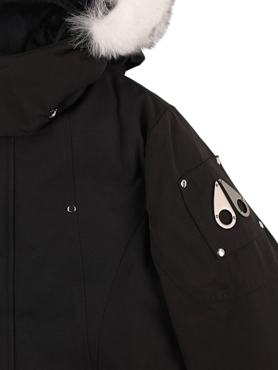 Luisaviaroma Piumino Parka In Misto Poly Con Cappuccio