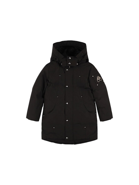 Luisaviaroma Piumino parka in misto poly con cappuccio