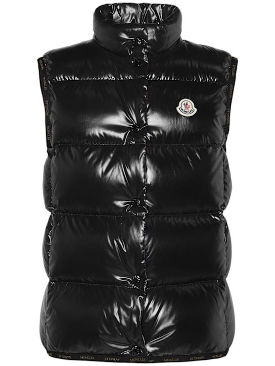 Luisaviaroma Piumino smanicato Badia in nylon laqué
