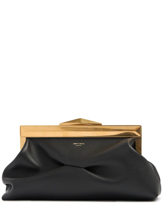 Luisaviaroma Pochette piccola Diamond in pelle morbida