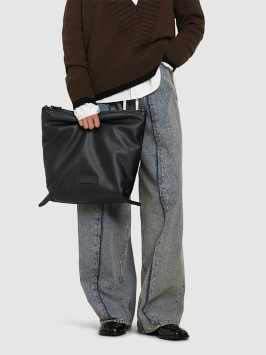 Luisaviaroma Pochette Pillow Furniture In Pelle Matt