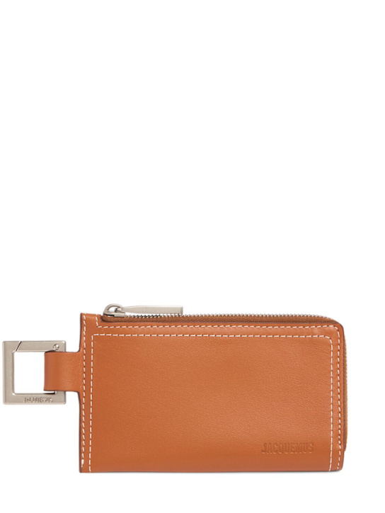Luisaviaroma Portafogli Le Porte-Zippé Cuerda in pelle