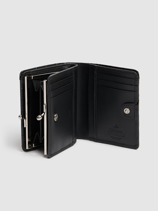 Luisaviaroma Portafoglio In Pelle Con Logo Goffrato