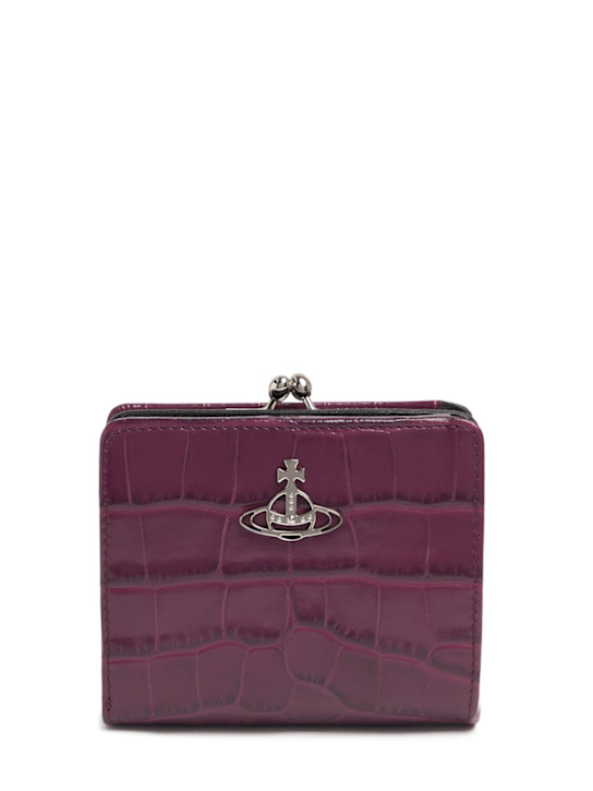 Luisaviaroma Portafoglio in pelle con logo goffrato