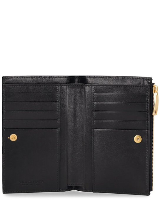 Luisaviaroma Portafoglio Medio Intrecciato Bi-fold Con Zip