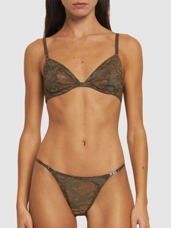Luisaviaroma Reggiseno In Pizzo Diesel X Fenty Sauvage