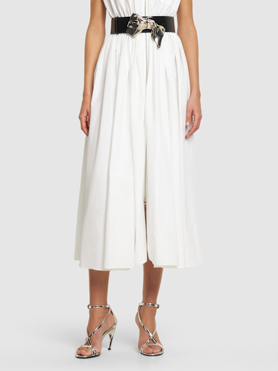 Luisaviaroma Sandali Armadillo In Pelle Metallizzata 95mm