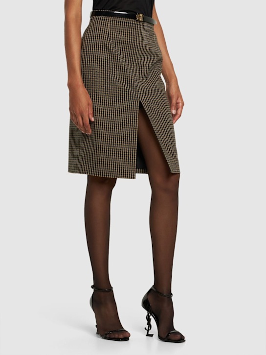 Luisaviaroma Sandali Opyum Stampa Coccodrillo 110mm