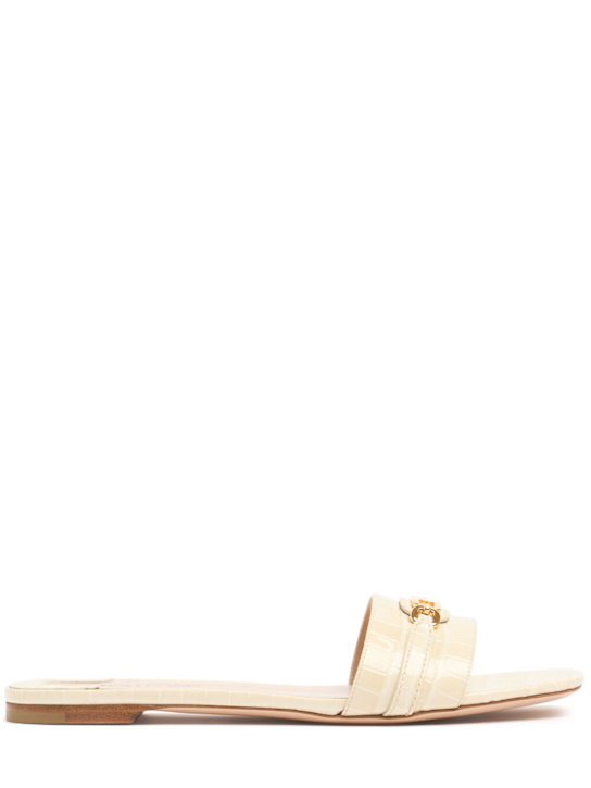 Luisaviaroma Sandali Whitney con stampa coccodrillo 5 mm
