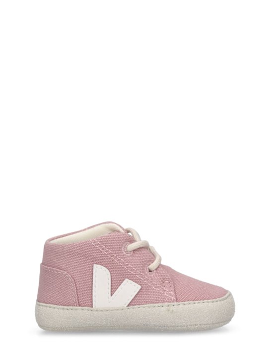 Luisaviaroma Scarpe neonato in tela di cotone organico