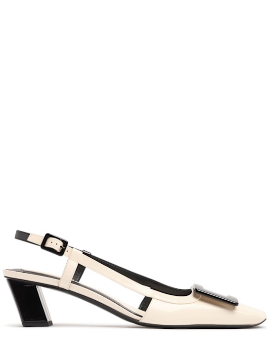 Luisaviaroma Scarpe slingback BV Optical in pelle 45mm