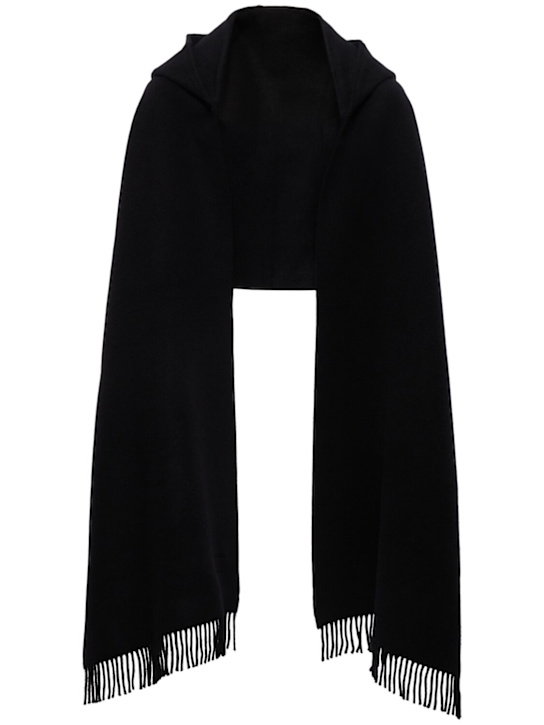 Luisaviaroma Sciarpa con cappuccio in lana e cashmere