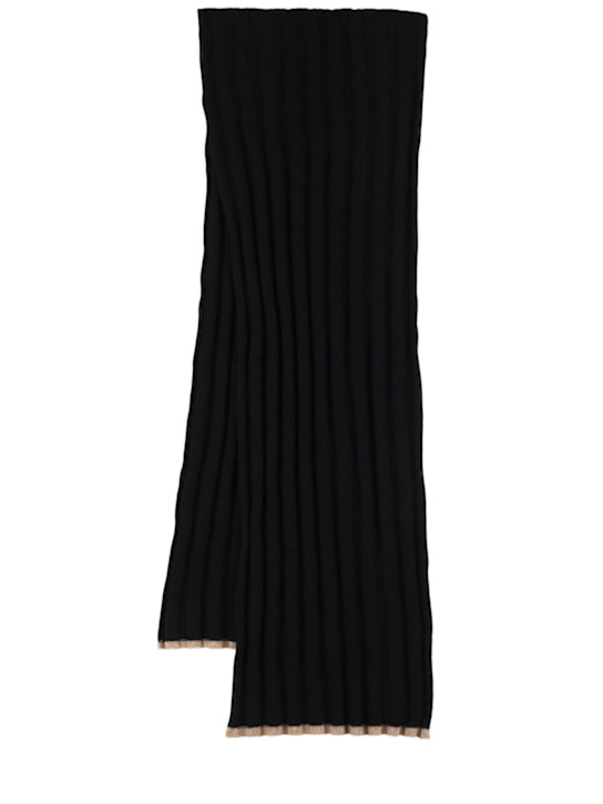Luisaviaroma Sciarpa in maglia di cashmere a costine