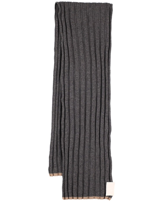 Luisaviaroma Sciarpa in maglia di cashmere a costine