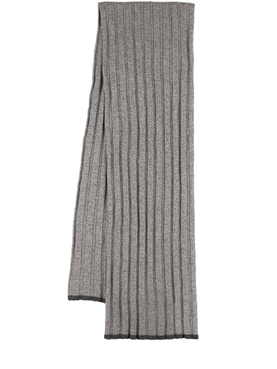 Luisaviaroma Sciarpa in maglia di cashmere a costine