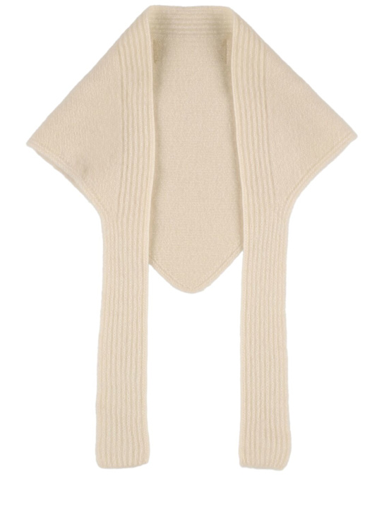 Luisaviaroma Sciarpa Les Chale Gros Grain in misto alpaca