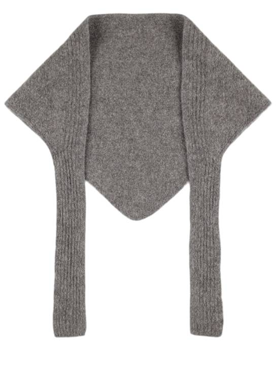 Luisaviaroma Sciarpa Les Chale Gros Grain in misto alpaca