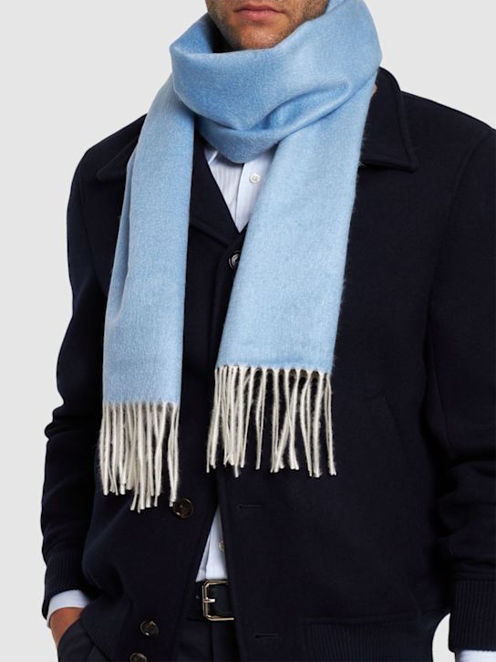 Luisaviaroma Sciarpa Mirror In Maglia Di Seta E Cashmere
